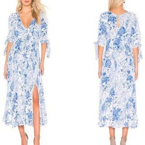 Free People Women’s Forever Always Midi Dress Blue